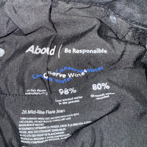 Abound Black Denim Jeans - Picture 2 of 7